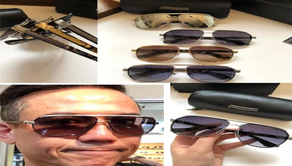 Nya populära retro män solglasögon vert punk stil designer retro fyrkantig ram med läderlåda beläggning reflekterande antiuv -lins topp 4566780