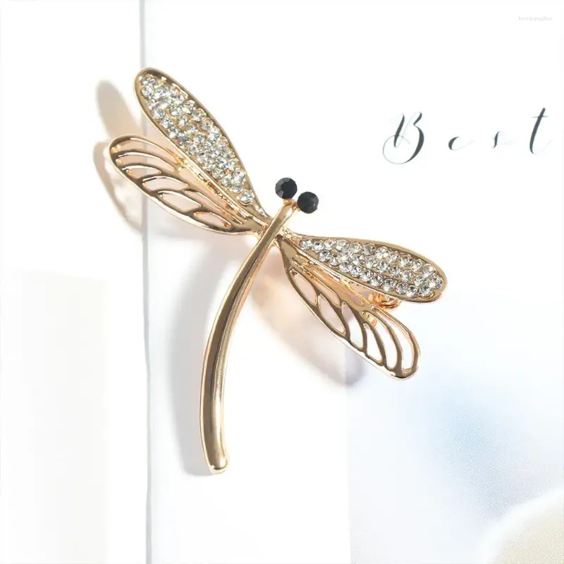 Spille simpatiche Dragonfly Insect Women Wappel Sciarf Pin Gioielli con spilla di moda