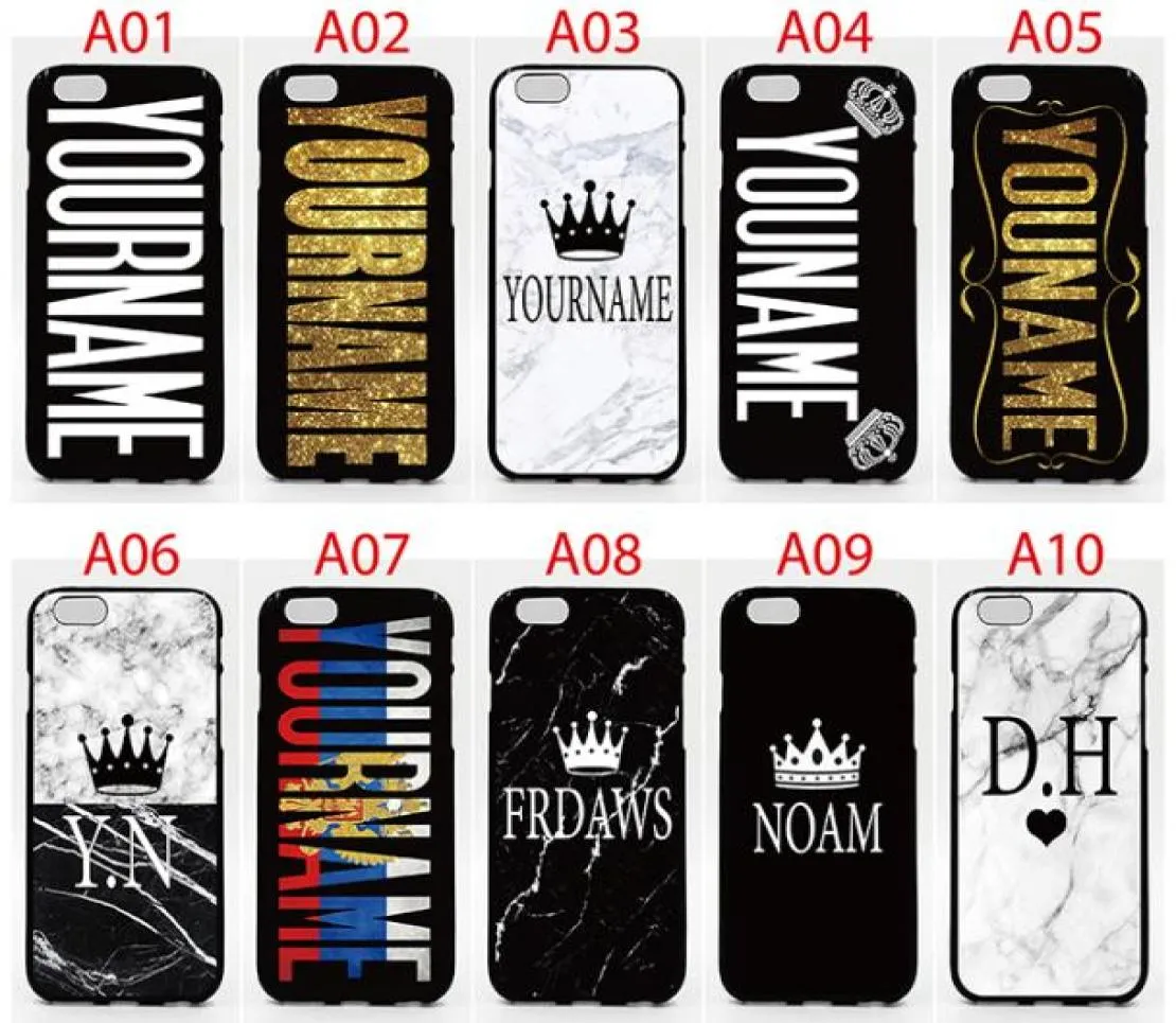 For iPhone XS XR XS Max X 5 5S 6 6S 7 8 Plus case Print pattern DIY Your Po or Name High quality phone cases7722193