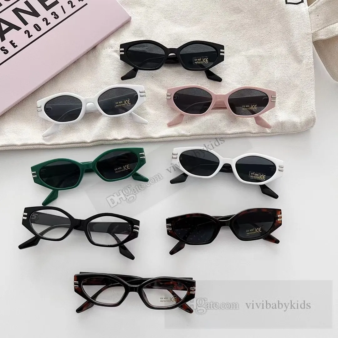 INS Kids cool sunglasses fashion Polarized Glasses For children summer boys girls beach sunblock full frame Uv 400 sun glass Z7790