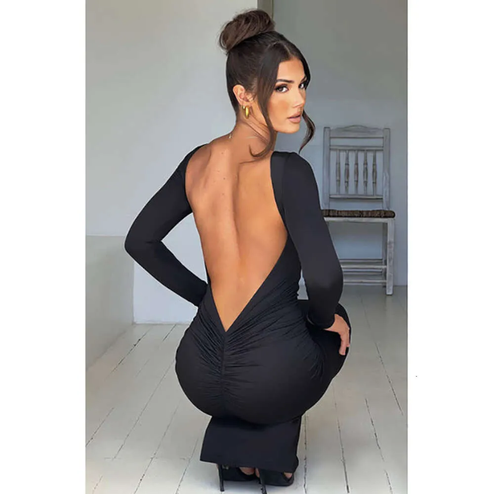 backless wrap dress rona main image 0