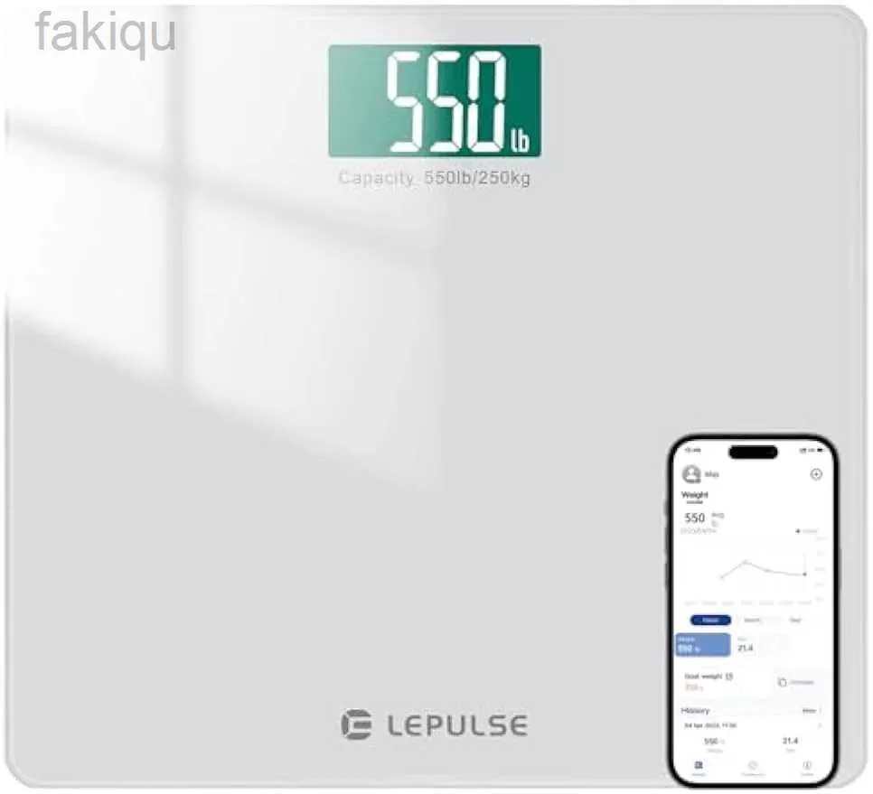 Body Weight Scales Lepulse Scale for Body Weight 550lbs Extra-High Capacity Digital Bathroom Scale High Accurate Weight Scale Bluetooth BMI Smart 240419