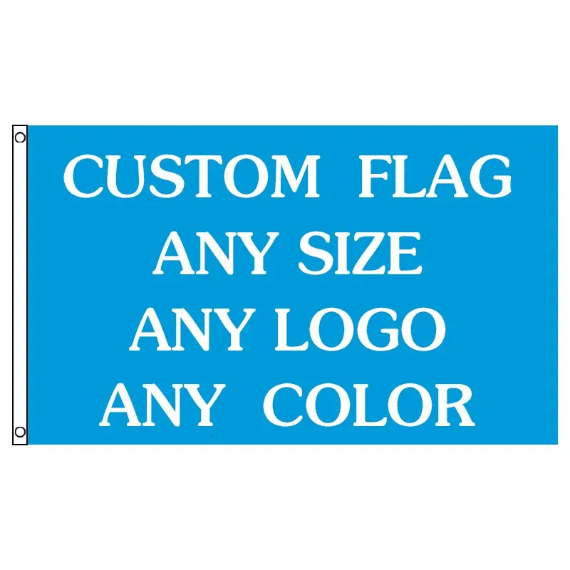 3x5ft 100d drapeaux personnalisés Banner Design Polyester Flag imprimé intérieur Banner publicitaire en plein air décoration 240417