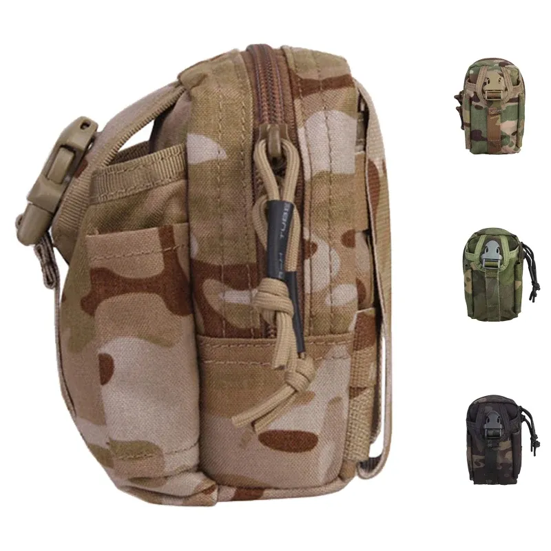 Bags Emersongear Tactical Waist Bag M1 Purposed Pouch Utility Universal Storage Pack Panel Airsoft Hunting Hiking Cycling MOLLE Nylon