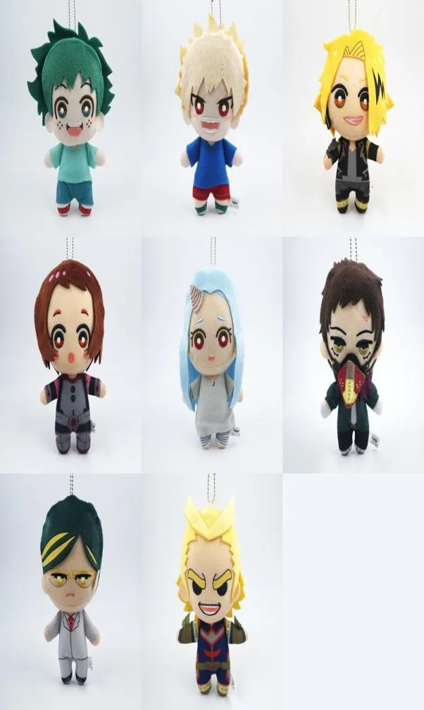 16cm私のヒーローAcademia Anime Boku No Hero Academia Plush Toy Midoriya Bakugo Ochaco Overhoul Eri Denki All Anime Plush2960544