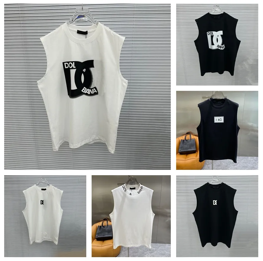 paris designer mens t-shirts Europe Luxury vest letter printing Logo Men sleeveless Tee Women Top Clothes Casual Cotton waistcoat Tank plus size 2XL 3XL 4XL 5XL