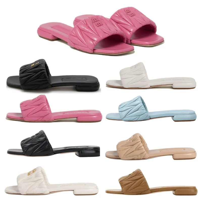 Party Chaussure Slip Luxus Sandalen Slip Favorit luxuriöser Sandalen Slingback Sandles für Frauen Designer Sandels Standard Größe