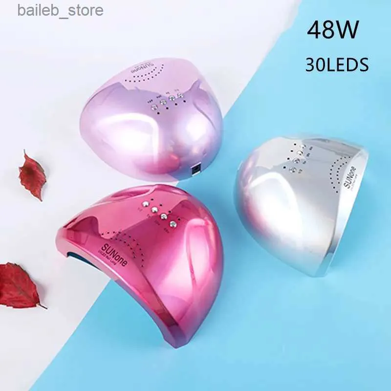 Nail Dryers 60W UV LED Nail Lamp with 30 Pcs Leds For Curing Gel Nail Dryer Nail Polish Lamp 5/30/60s Auto Sensor Manicure Tools Wholesale Y240419