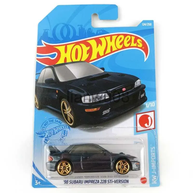 Voitures Diecast Model Cars 2021124 Hot Wheels Cars 98 Subaru Impreza 22b Stuversion 164 MODEL MODÈLE MODÈLE DICAST COLLECTION TOUELLES X0731