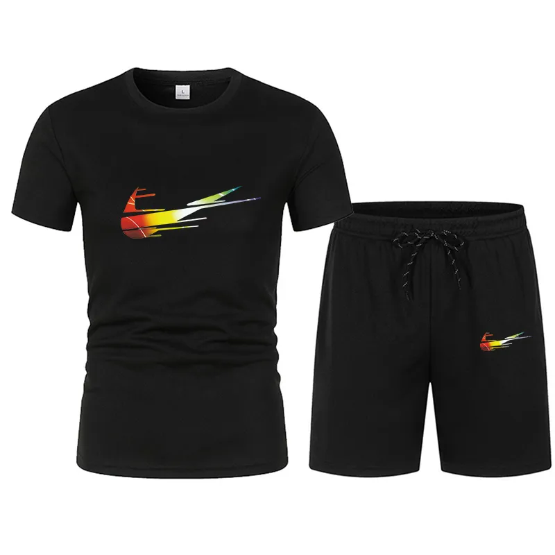 Designer Horts Sommer Designer Herren Trailsuit Sets Basketball Tech Luxury Logo Druck T -Shirt Freizeit Shorts Zwei -Stück -Set Männer Frauen Schweißanzug