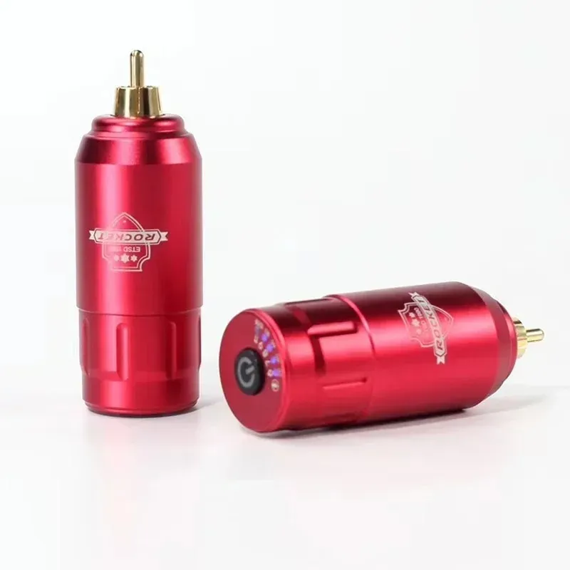 2024 Professional Wireless Rechargeable Mini Rocket Tattoo Battery Power Interface Rotary Tattoo Machine Pen Battery - for Mini Rocket