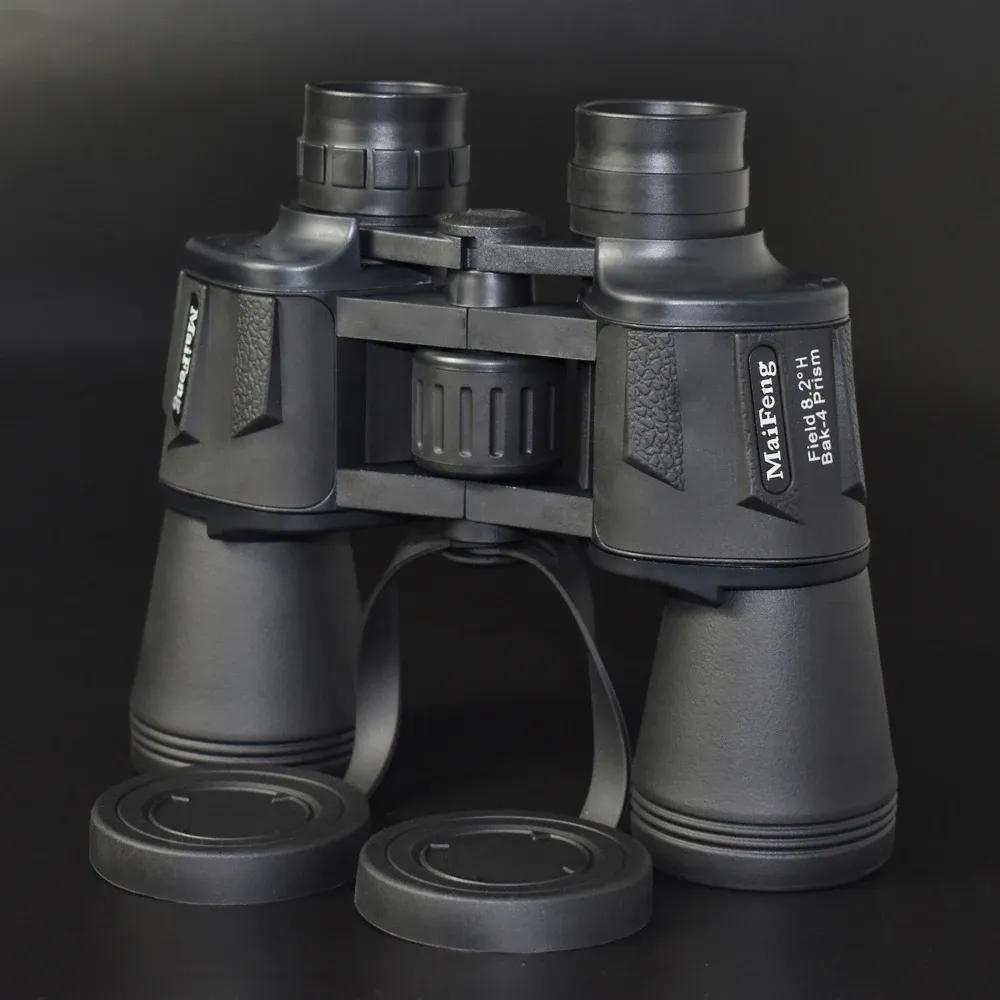 Telescopes Powerful Telescope Maifeng 20x50 Professional Night Vision Binoculars Long Range Waterproof Military Hd Hunting Camping Bak4