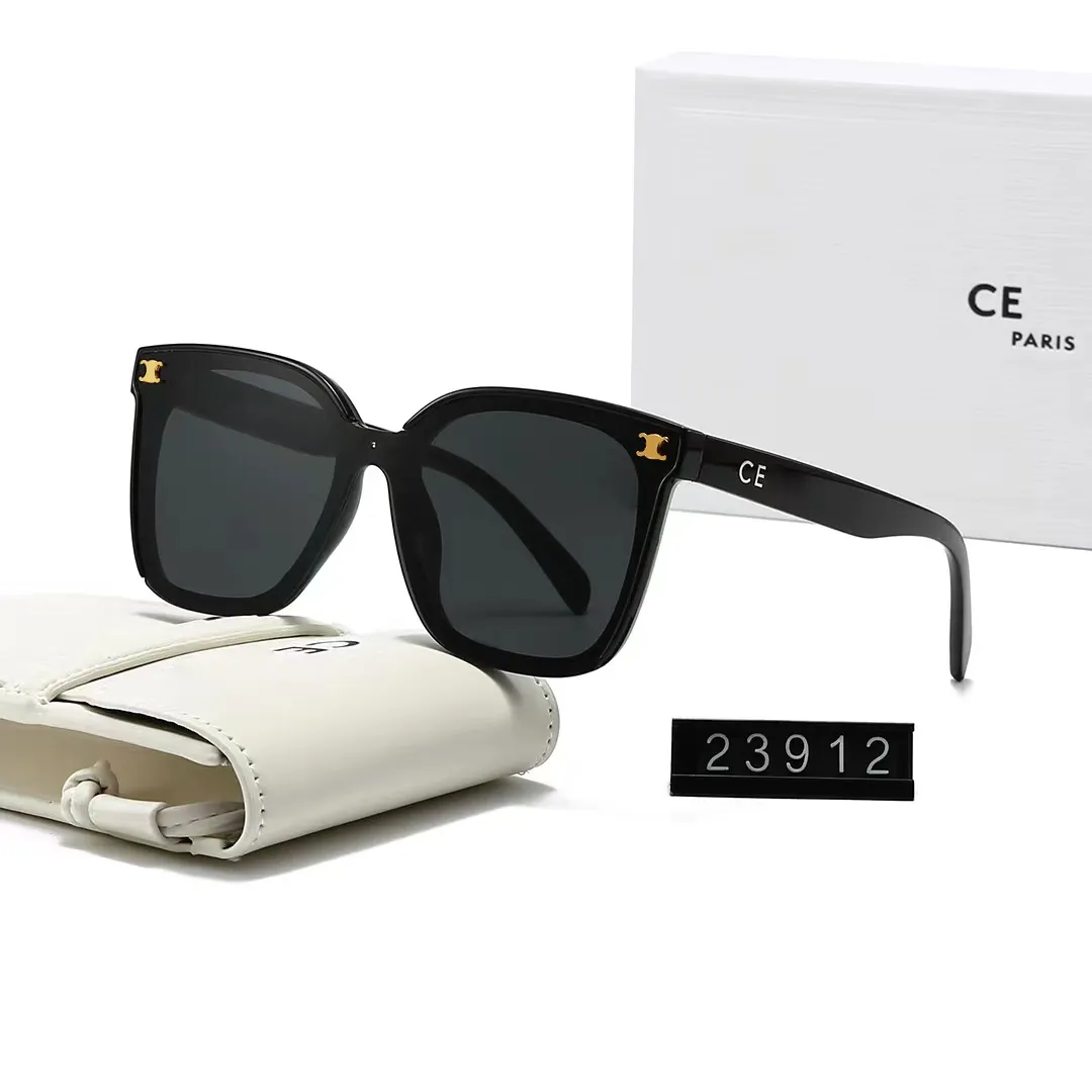 Luxe designer zonnebril voor vrouwelijke man bril Populaire letter brieven neutraal strand U400 zonnebrillen met doos Zeer goed cadeau