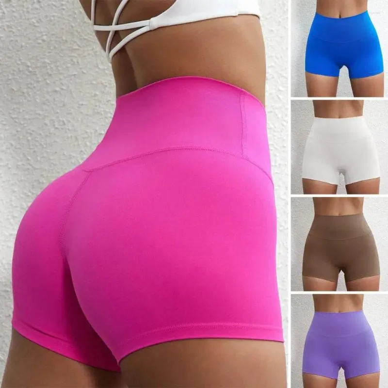 Pantalones cortos activos pantalones de seguridad altas lagua de encaje sin costura anti-exposición mini falda seca yoga interna