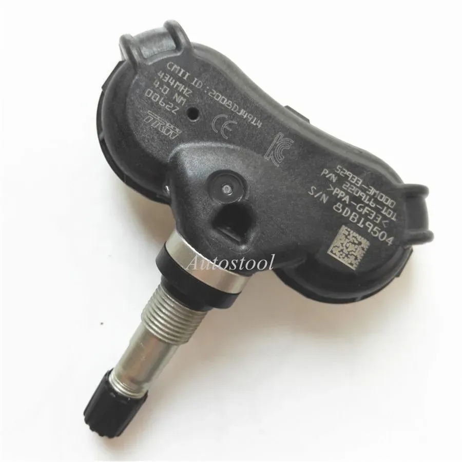 Ferramentas Sensor TPMS de alta qualidade 529333m000 Sensor de monitoramento de pressão dos pneus 529333m000 529333m000 434MHz para Hyundai ix35 kia rio s s