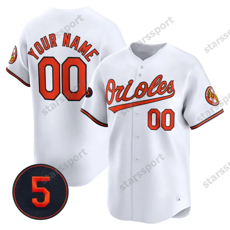 DHgate 2024 Orioles Jersey Rutschman Holliday Henderson Robinson Ripken Bautista Burnes Santander Mullins Mountcastle Sports Outdoors