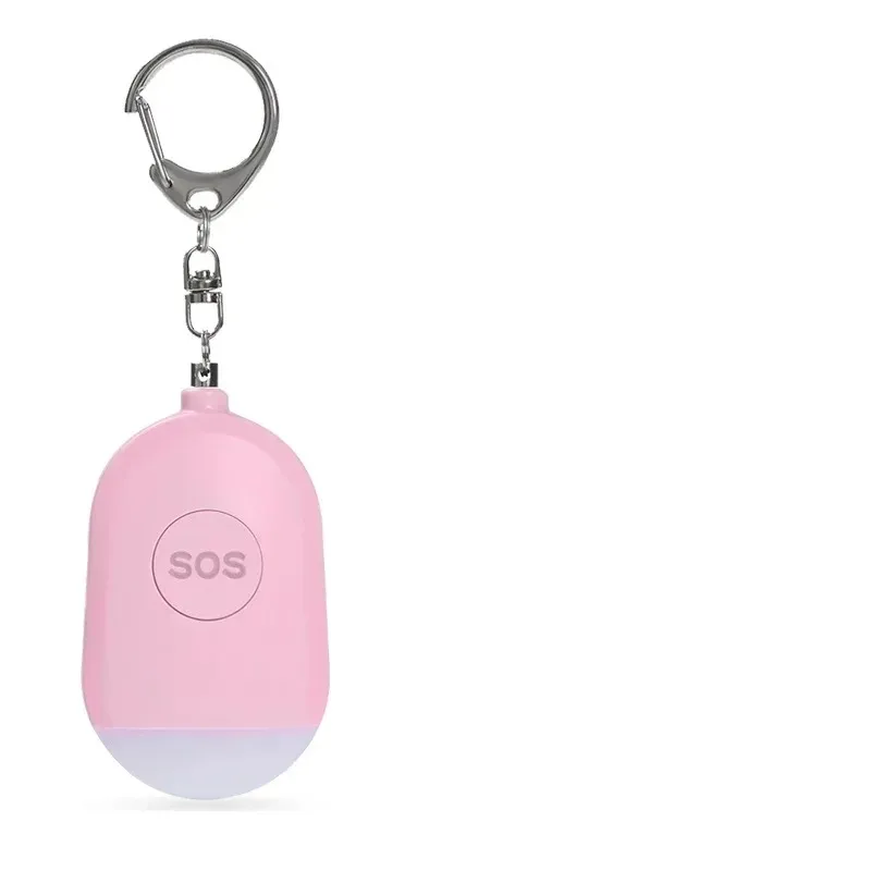 Keychain d'alarme d'autodéfense 130 dB pour girl girl