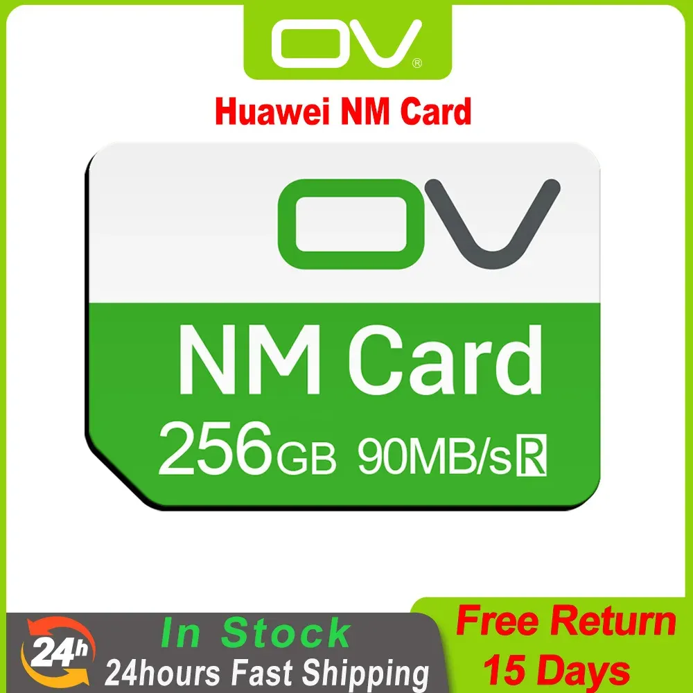 Kartlar Huawei Mate için Orijinal Nano Bellek NM Kartı 20 50 P30 P40 Pro Serisi 64 128GB 256GB Cep Telefonu Depolama Genişleme Aksesuar