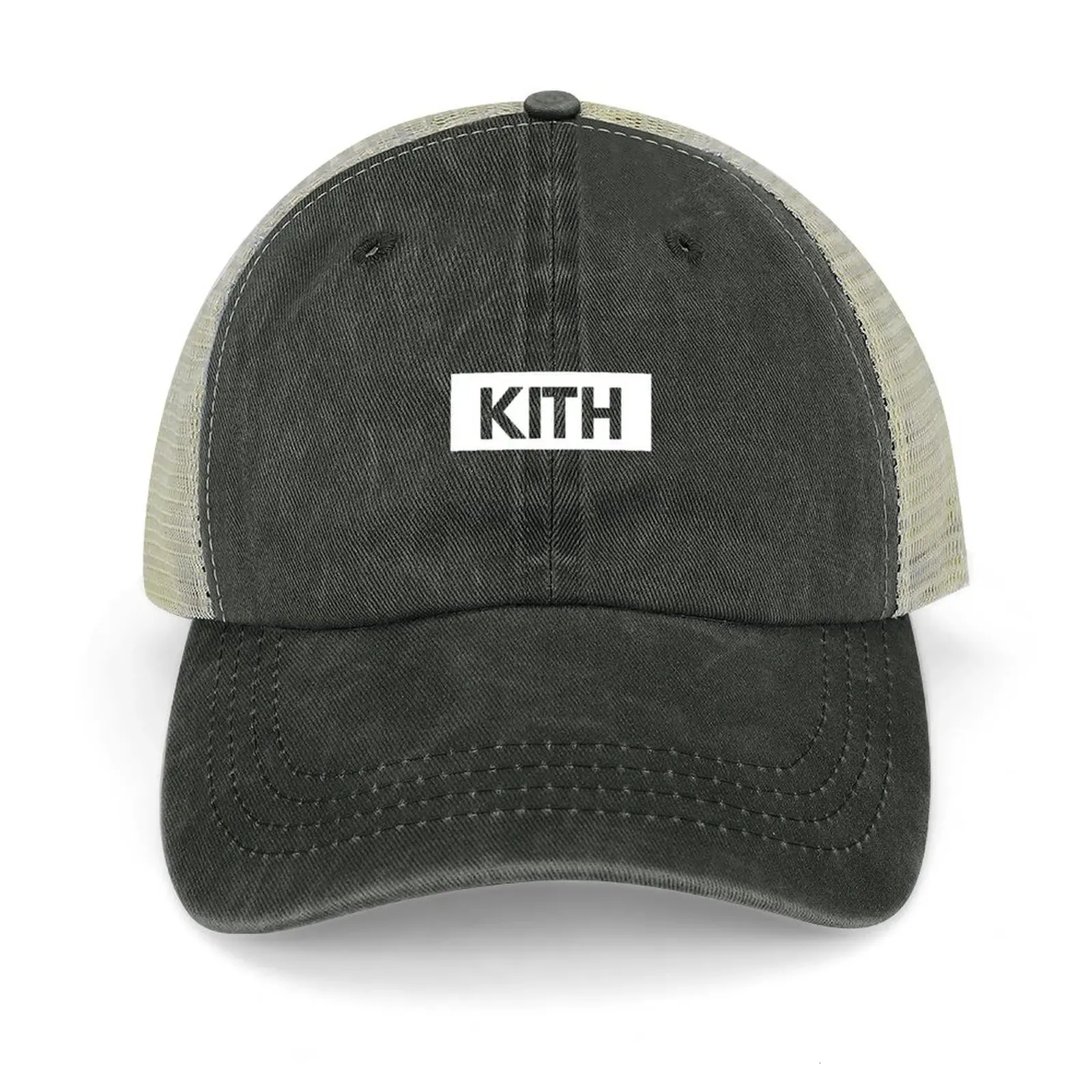 Kith Cowboy Hat Golf Cap Puszysty kapelusz w kapeluszu ZAKRANIE WOMOWE MENS TENIS WOMENS 240410