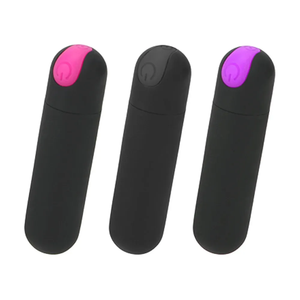 Ikoky Mini Bullet Vibrator USB ładowalny gniew G-punkt masażer Projektowanie palców silne wibracje zabawki seksualne dla kobiet seks sklep 240325