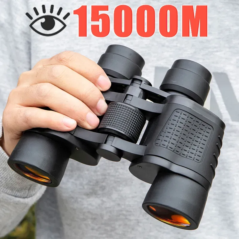 Télescopes Binoculars 80x80 Haut grossissement Télescope professionnel à longue portée HD Elues portables Vision nocturne de qualité civile Binoculo