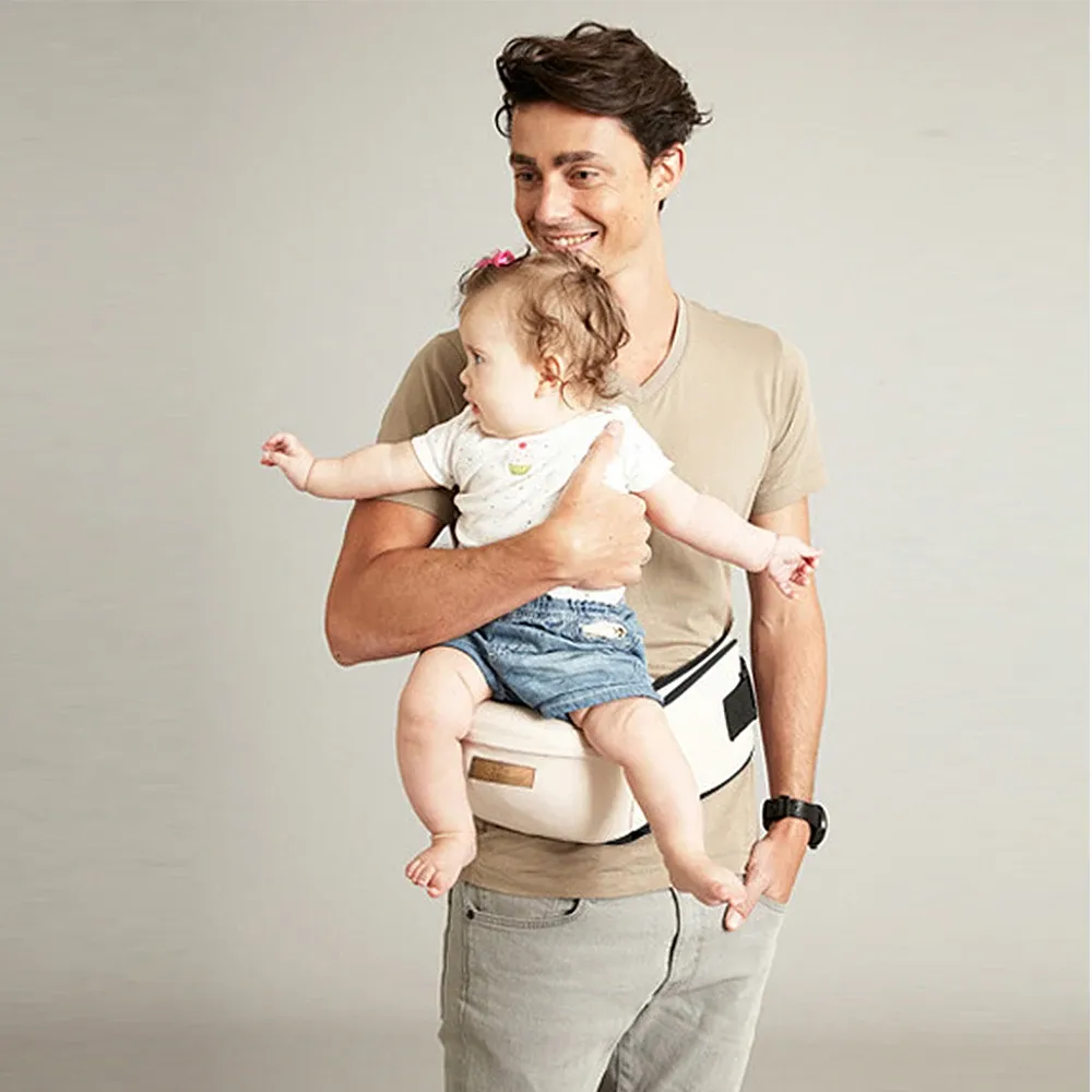 Väskor ny design midja pall walkers baby sling håll midje bälte ryggsäck hipseat bälte barn spädbarn höft säte