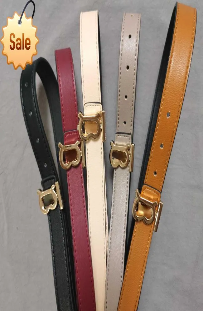 Luxury Designer Slim Belts for Women 2023 New Fashion Texture Leather Belt Women039s Casual Everything Strap Factory Direct Sal5950494