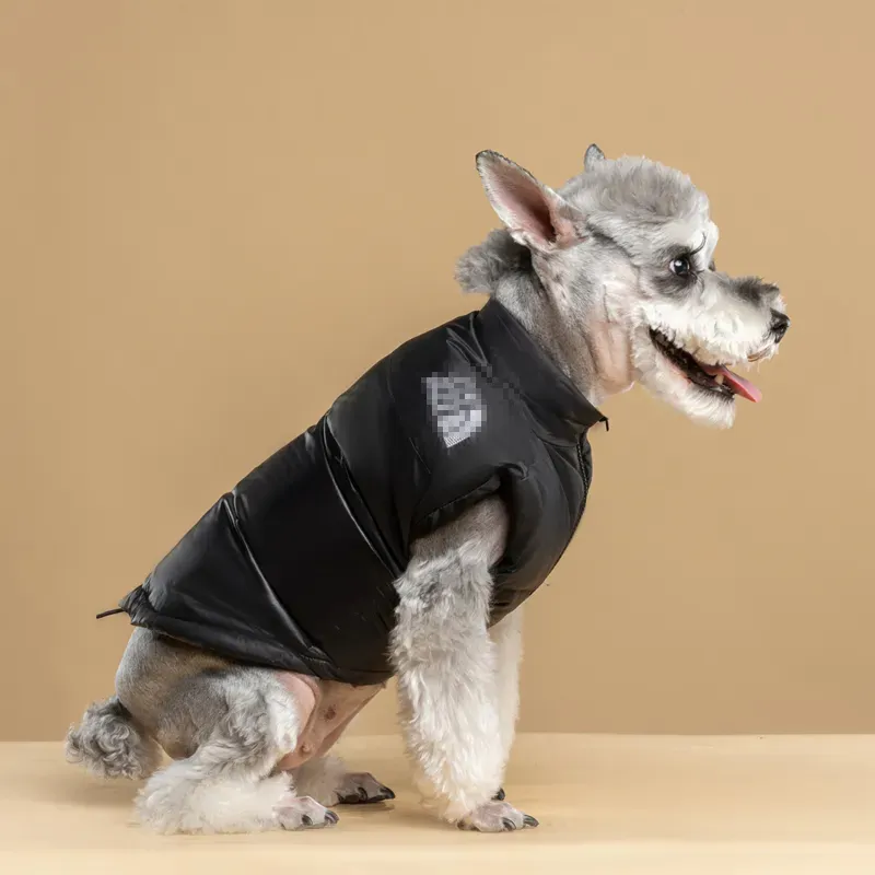 Nouveau automne vêtements de chien d'hiver le chien face chien chiens de mouche à vêtements veste designer animaux de compagnie de ventre