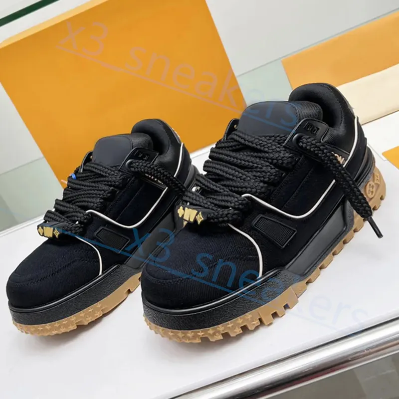 10A Designer Trainer Maxi Sneaker For Men Women Luxury Leather Casual Shoes Lace-up Colorful Beads Outdoor Sports Fashion Trainer With Box Size 35-45 X49