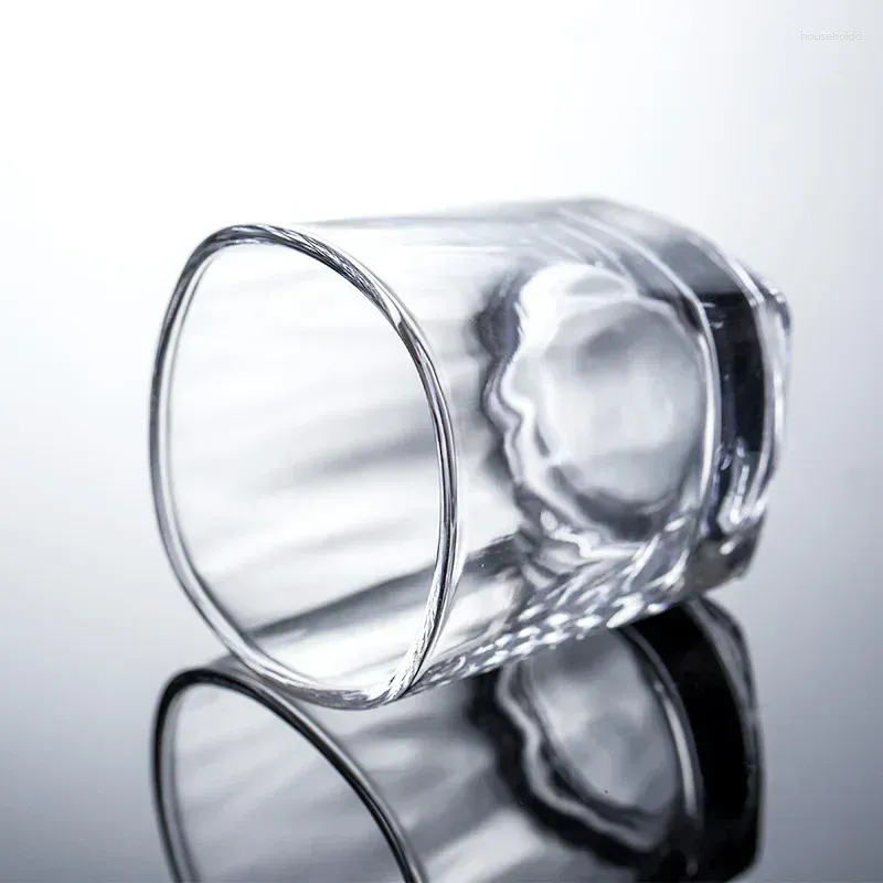 Te koppar 180 ml/280 ml/285 ml Glass Hemuppsättning Värmebeständig vattenkopp whisky transparent munvatten El Bar Wine Foreignwine