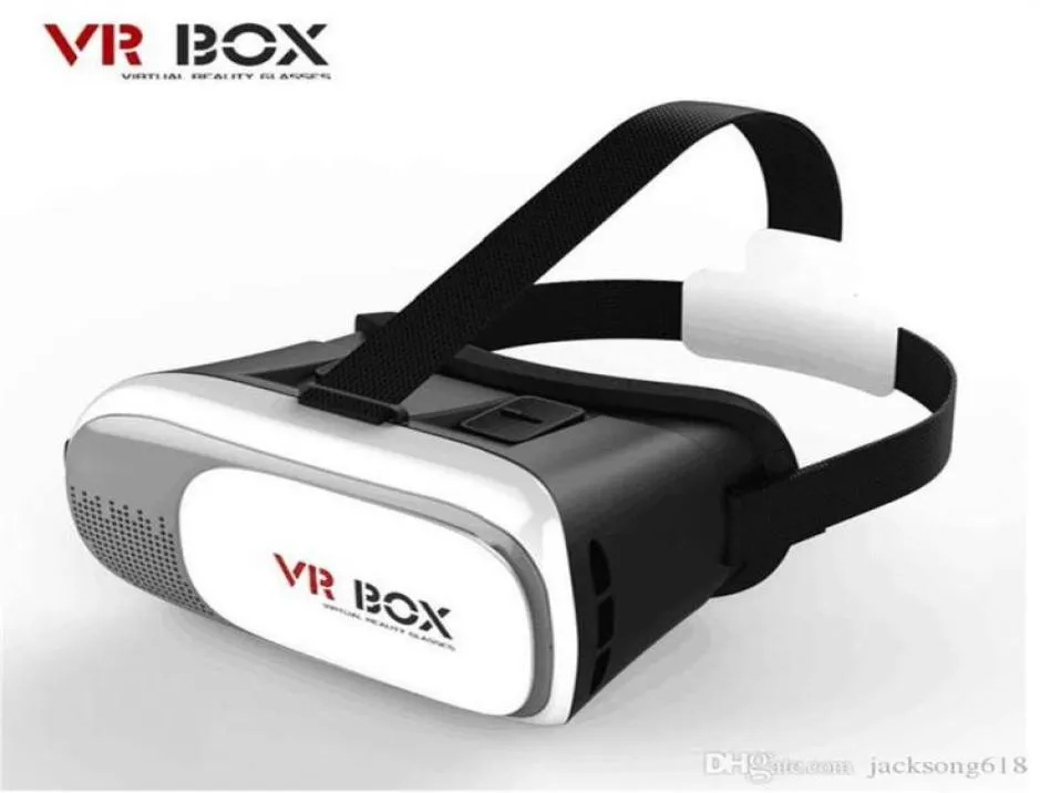 VR Box 3D Glasses Headset Virtual Reality phones Case Google Cardboard Movie Remote for Smart Phone VS Gear Head Mount Plastic VRB5252352