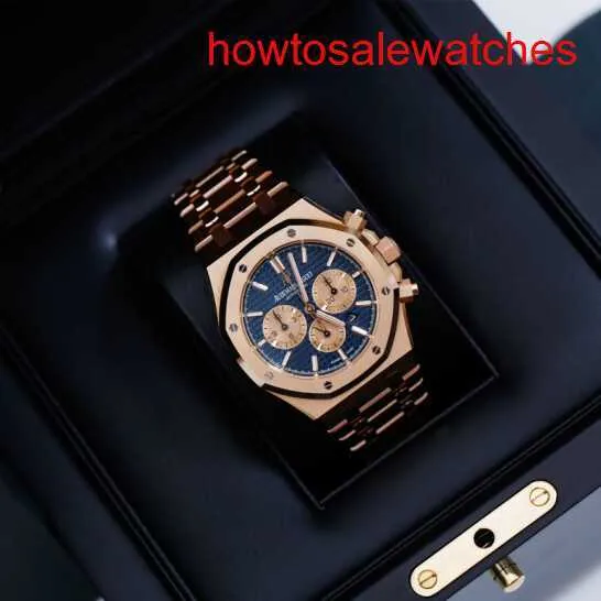 Womens AP Wrist Watch Royal Oak Series 26331or MECTION masculin 18K Rose Gold Automatic Sports Sports World Luxury Watch Diamètre 41 mm