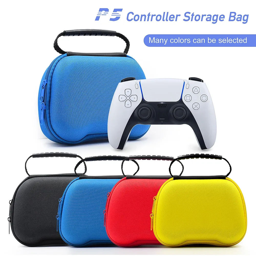 Cases PS5 Hard Shell Protective Pouch Storage Case Portable Hard Travel Carrying Bag For Playstation5 /Nintendo Switch Pro Controller