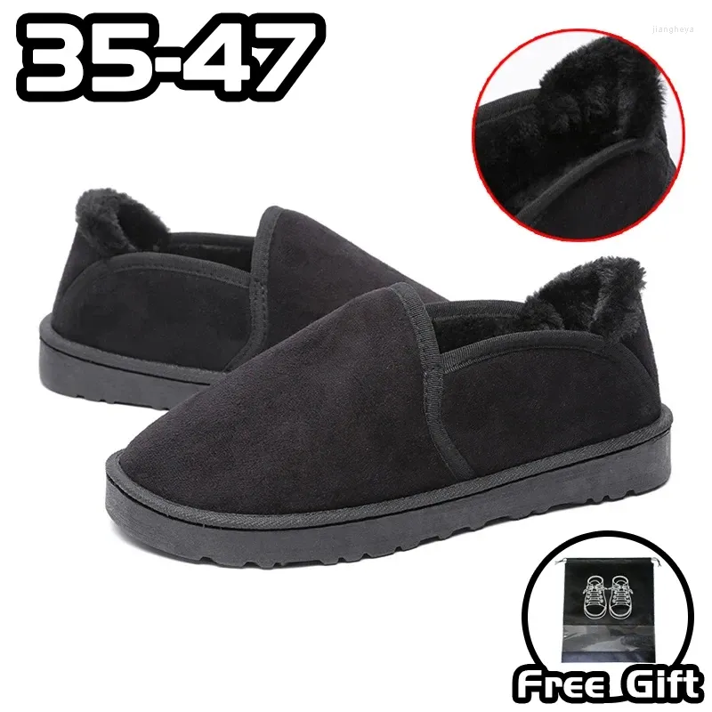 Scarpe casual oeing sneaker per uomini inverno di grandi dimensioni 35-47 Informale padonata in gomma artificiale