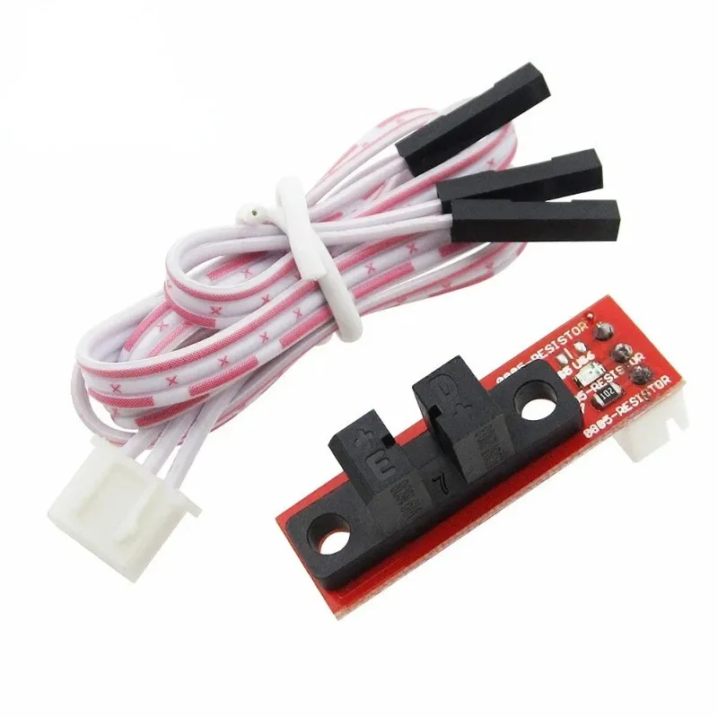 TCST2103を使用した新しいOpto Optical Endstop Stop Stop Switch CNC光学エンドストップ3ピンケーブルドロップシッピング