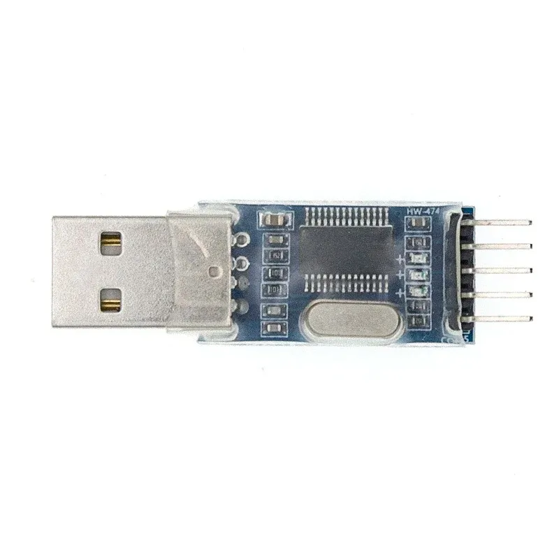 Ny 2024 PL2303 PL2303HX/PL2303TA USB till Rs232 TTL Converter Adapter-modul med dammsäker täckning PL2303HX för Arduino nedladdning Kabel för