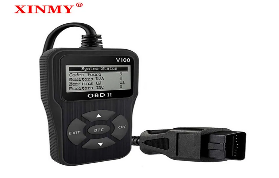 OBD2 Auto Skaner Handheld wielofunkcyjny trwały przenośny 6 języków podświetlany przez samochód Diagnostyczny Kod narzędzia