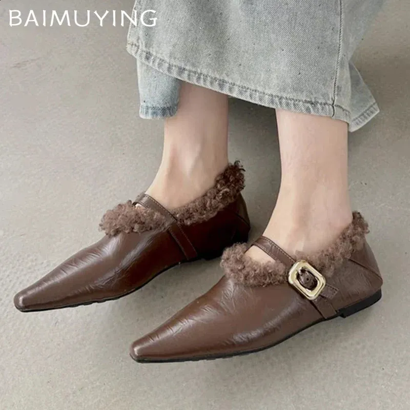 chinese dress ladies Faux Fur Lined Platform Slip On Shoes · Filly Flair