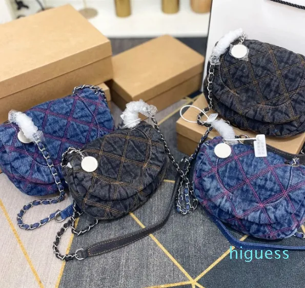 Designer Saddle Bag Leather Flap Denim Bag: Men's Designer Summer Vacation  Travel Shoulder Bag Crossbody Luxury Weave Handbag