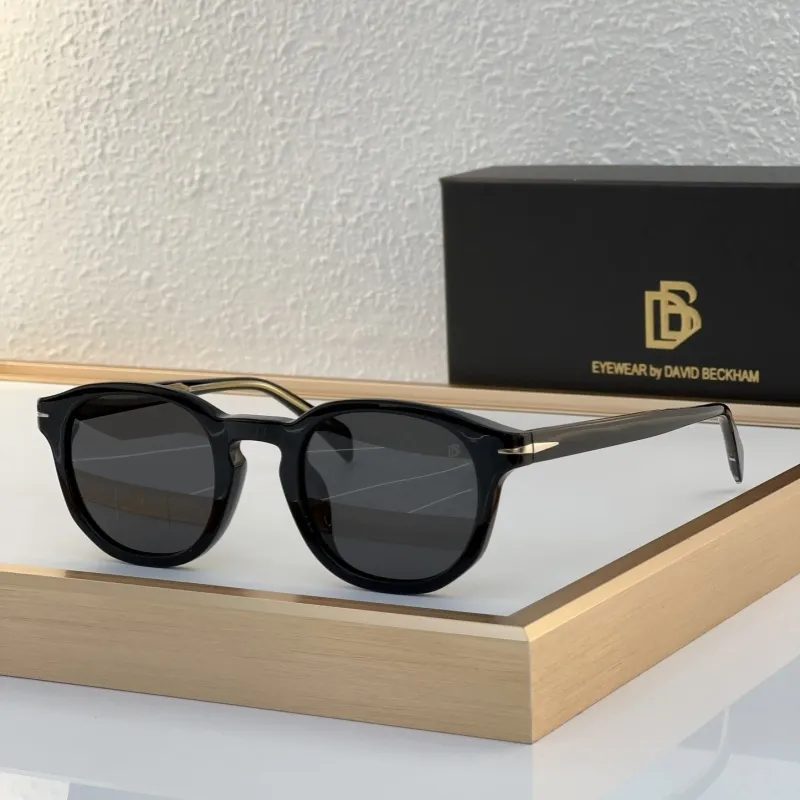 Najlepsza jakość David Sunglasses Projektant okularów przeciwsłonecznych Kobiety okularowe okulary przeciwsłoneczne Celebrity Driving Sungls for Ladies Fashion Okulary z pudełkiem DB1007-S Size49-24-145