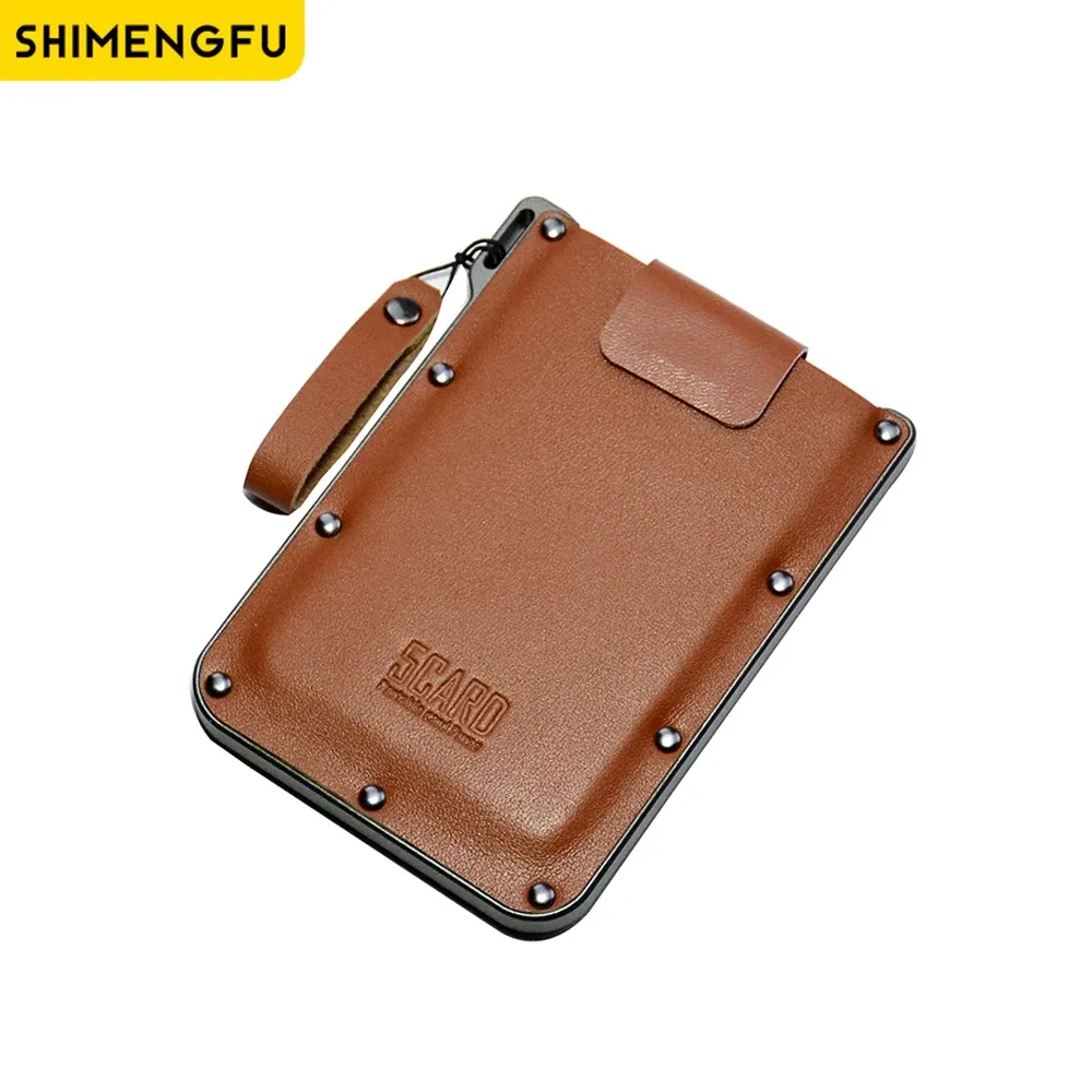 Wallets Genuine Leather Card Wallet Short Multicard Card Holder Money Credit Card Cover Mini Purse for Women Maze Gift Card Holder