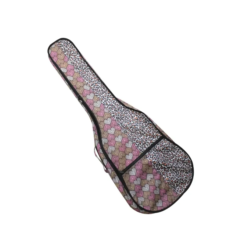 Корпуса гитара сумки 36/41 дюйм 900D водонепроницаемый оксфордский ткань модная гитара Двойной плечо ремни гитары
