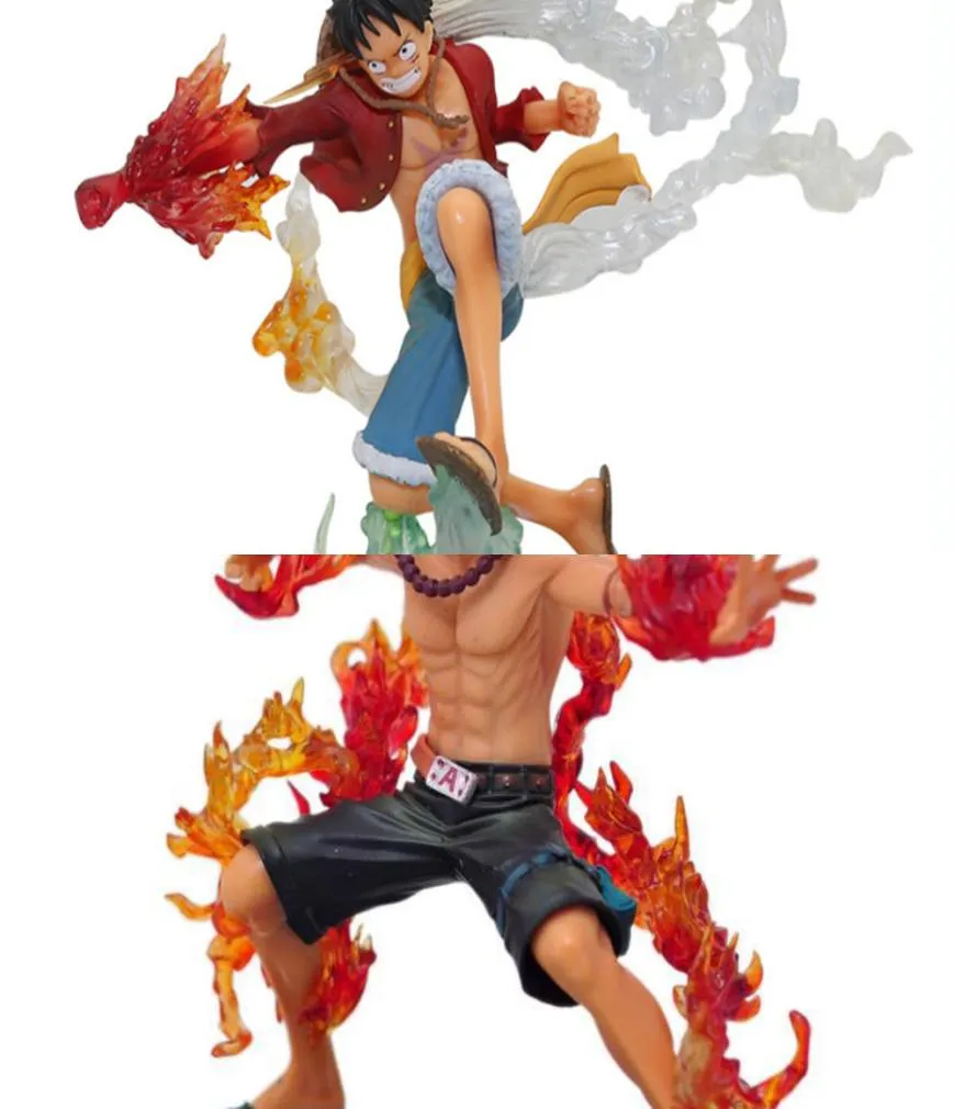 15 cm anime en bit fyra kejsare shanks stråhatt luffy pvc actionfigur gå god docka samlingsmodell leksak figur c03235331168