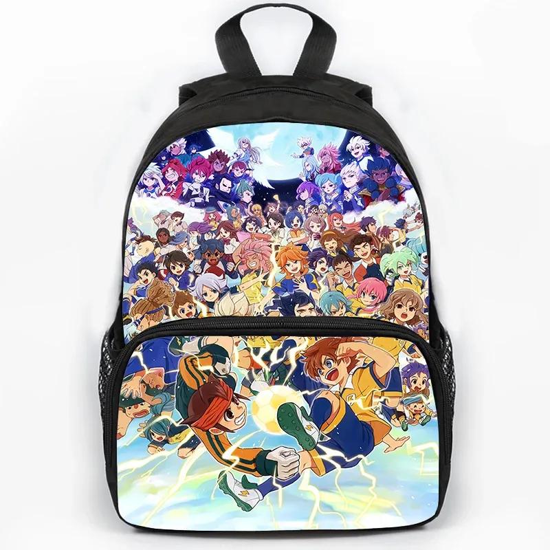 Backpacks Anime Inazuma Eleven Go School Bag Student Daily Bookbag Children Backpack Teenager Travel Rucksack Girls Boys Cartoon Schoolbag