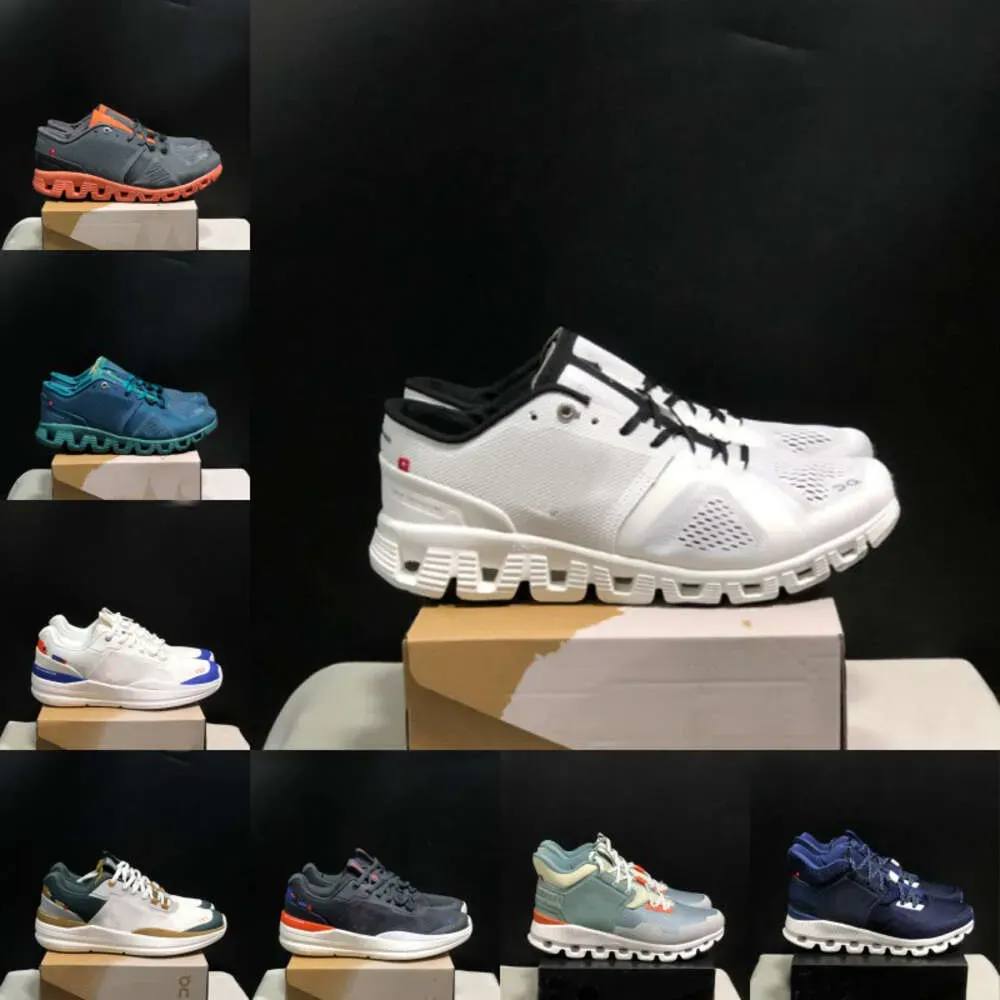 Cloud X 1 Running CloudMonster Shoes Sneakers Womens Clouds Mens Treinadores All Black White Glacier Meadow Green Cloud Hi Edge The Roger Rro Designer Sneakers