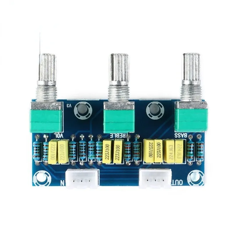 XH-M802 Boîte à tonalité passive Amplificateur Préamper Module d'alimentation Bow High Sound Réglage Electonic DIY Electronic PCB Board