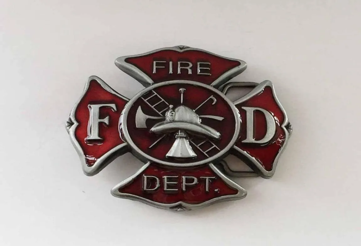 Selling FD Fire Dept Belt Buckles SWBY700 suitable for 4cm wideth snap on belt with continous stock9337280
