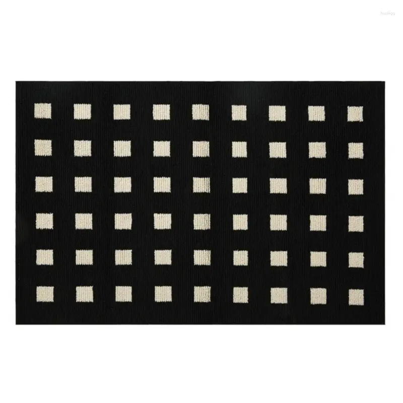 Tapis de sol sans poussière tapis sans glissement en PVC de cuisine pvc tapis tissés pour les tapis de coureurs avec support TPR résiste à la tache résistante