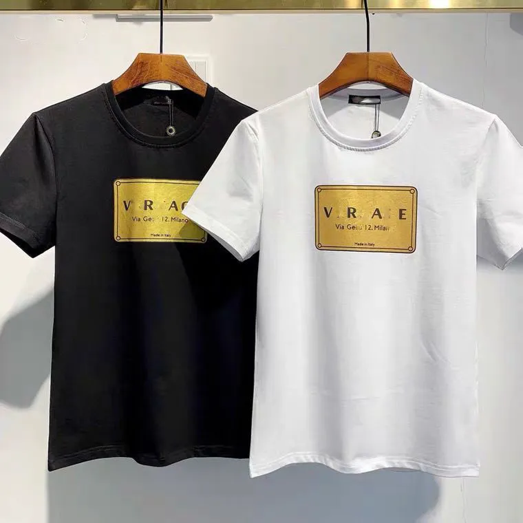 Luxus T-Shirts Nebel Hoodie Rhude Shirt Casablanc Shirt 100% Baumwoll Crew-Hals bedrucktes Alphabet Modepaar T-Shirt Man Designer Kleidung Vintage T Shirt