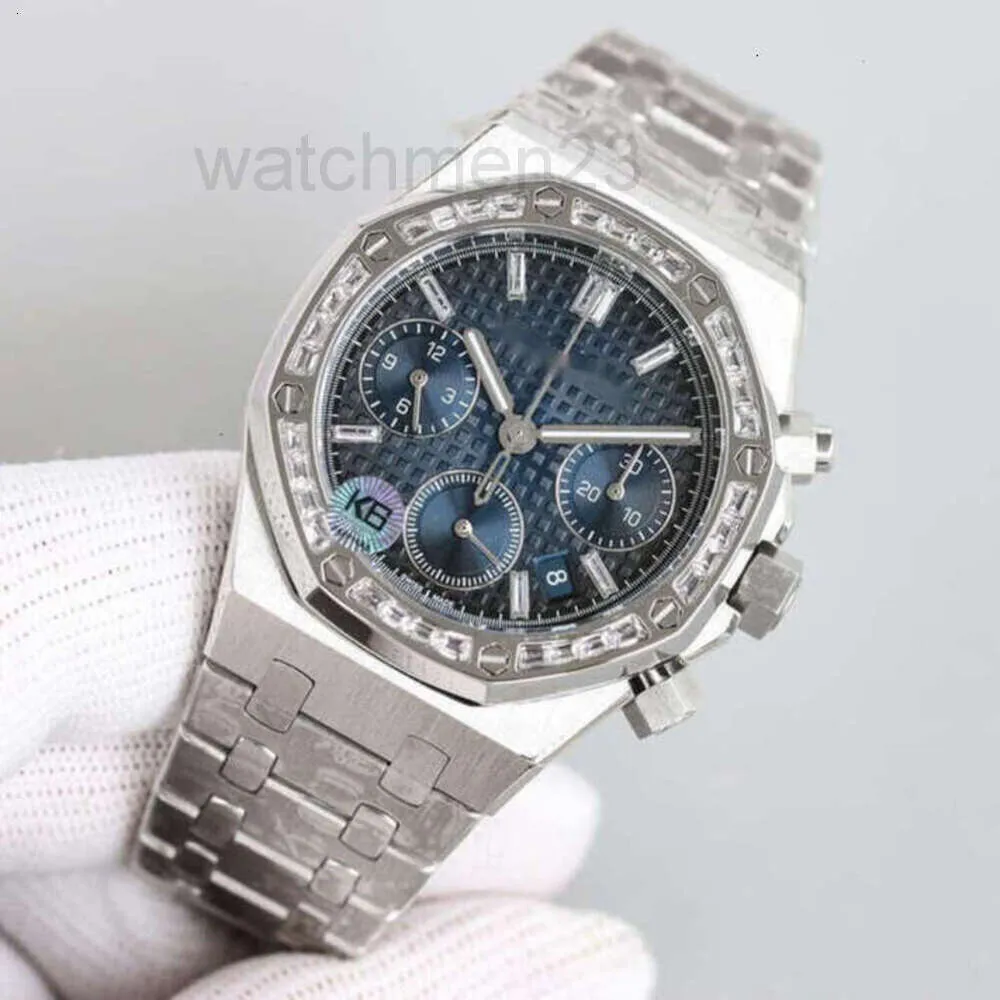 Diamond Men Classical Watch AP Chronograph Superclone Watches Menwatch APS MENS TILLA LUMINOUROUS HÖG Luxury Watchbox Write Watchs Watches Chronograph WPF7G